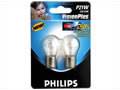 Philips Vision Plus Signalling Bulb SINGLE FILAMENT - TWIN PACK