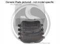 W202 C Class '97-'00 (Saloon) Rear Pads - One Pin: Aftermarket