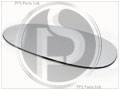 450 Smart City-Coupe/ForTwo '98-'06 Right Hand Mirror Glass(Self Adhesive)