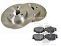 450 Smart City-Coupe/ForTwo 1998-2006 Front Disc & Pad Kit - Aftermarket