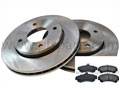454 Smart ForFour 2004-2006 Front Brake Disc And Pad Set