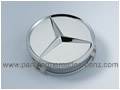 Single Mercedes Alloy Wheel Centre/Hub Cap (Chrome)